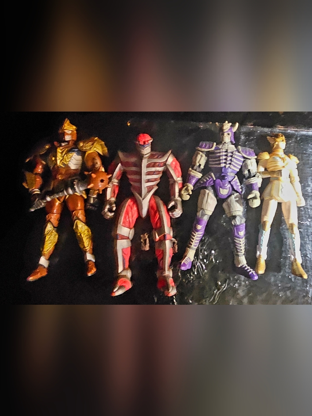 Collection of 4 Vintage Action Figures,
